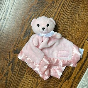 UGG pink bear lovey - NWOT - soft & silky - never used - security blanket